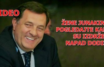 OVE 2 ŽENE SU JUNAKINJE: Pogledajte kako su podnijele brutalan napad Dodika na njih…