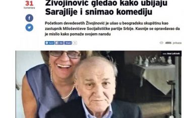 HRVATSKI MEDIJI: “Bata Živojinović je bio ratni huškač, gledao kako ubijaju Sarajlije i snimao komediju”