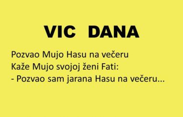 VIC DANA: Mujo objašnjava Hasi kako je u braku