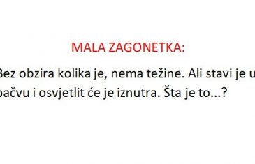 Mala zagonetka