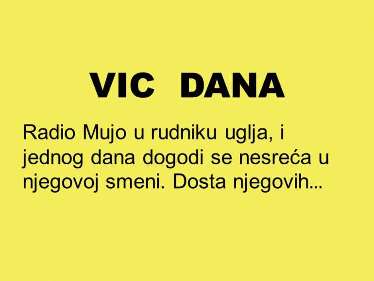 VIC DANA: Gdje je Mujo kada se dijele pare?