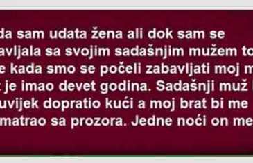 SADA SAM UDATA ŽENA ALI DOK SAM SE ZABAVLJALA SA SVOJIM…