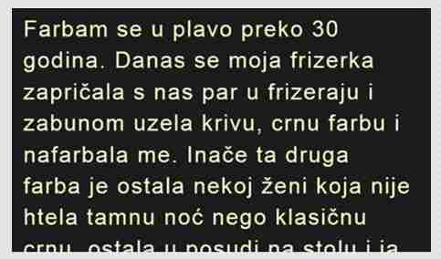 FARBAM SE U PLAVO PREKO 30 GODINA …