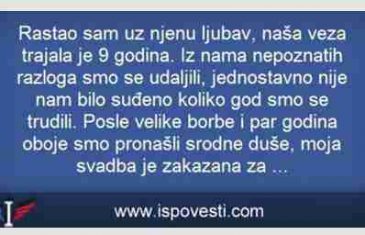 Bili smo jedno drugome prva i najveca ljubav…