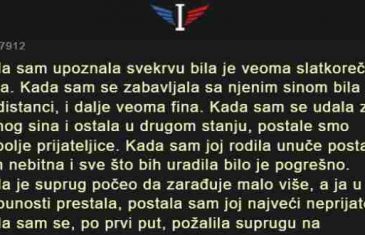 KADA SAM UPOZNALA SVEKRVU BILA JE…