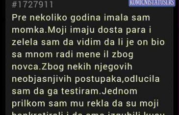 MOJI IMAJU DOSTA PARA….