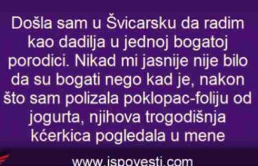 ISPOVIJEST: Otišla sam u Švicarsku da čuvam neko dijete…