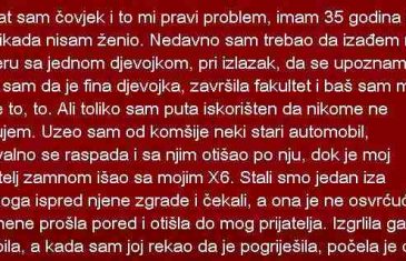 Bogat sam čovjek i to mi pravi problem, imam 35 godina i još se nikada nisam