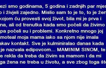 U VEZI SMO GODINAMA, 5 GODINA I ZADNJI PAR MJESECI SMO I ŽIVJELI ZAJEDNO…