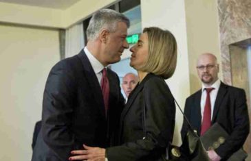 MOGHERINI IMALA OŠTAR RAZGOVOR SA THACIJEM: Evo šta mu je rekla za takse koje je Kosovo uvelo BiH i Srbiji