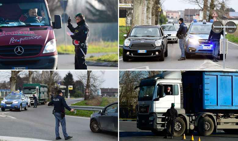 ŽIVOT U KARANTENI NA TALIJANSKI NAČIN! Na prilazima epicentru koronavirusa uniformirane snage, ali nadzor i nije tako strog: ‘Pa da, fleksibilni smo’