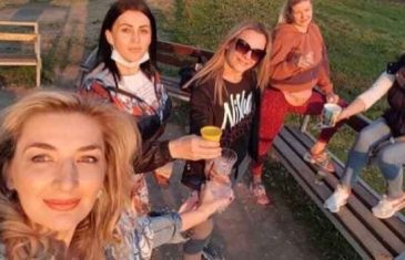 Briga nju za muževu uredbu: Dok su drugi ‘pod ključem’, supruga Igora Radojičića ‘škljoca’ selfie sa banjalučkog izletišta