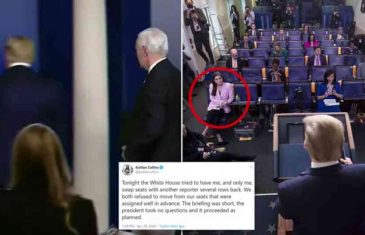 TRUMP NAPRASNO NAPUSTIO PRESS KONFERENCIJU: Novinarka CNN-o razbjesnila predsjednika jer nije htjela zamijeniti mjesto