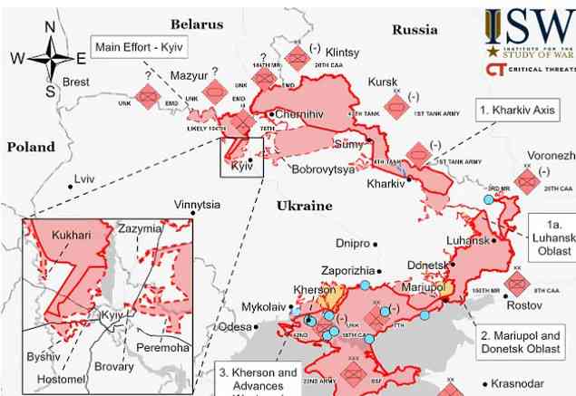 PUTIN MIJENJA TAKTIKU, ODUSTAJE OD OSVAJANJA CIJELE UKRAJINE? EVO ŠTA KAŽU AMERIČKI ZVANIČNICI