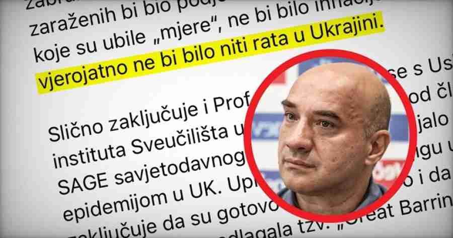 MOLEKULARNI BIOLOG GORDAN LAUC: “Da nije bilo mjera protiv korone, vjerovatno ne bi bilo rata u Ukrajini”