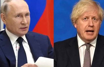 PREMIJER BRITANIJE BORIS JOHNSON: “Sve laži Kremlja ne mogu sakriti istinu. Putin je…